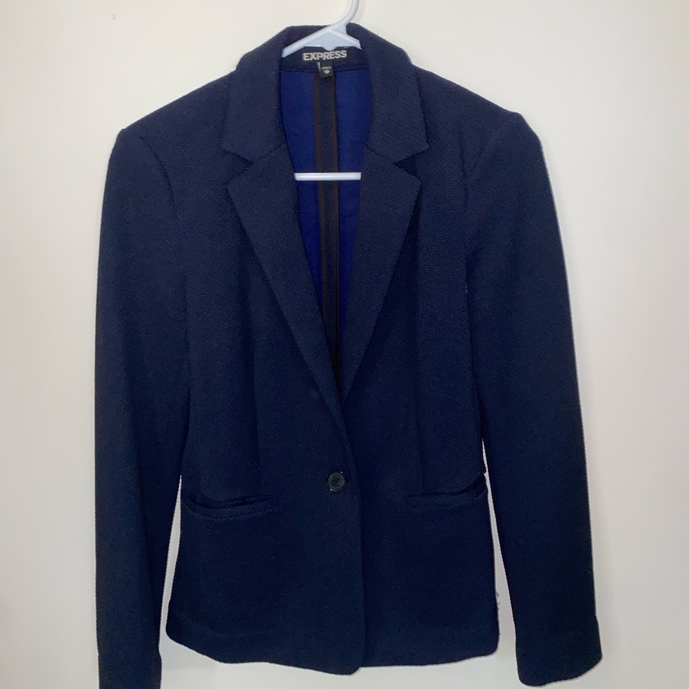 Express blue blazer